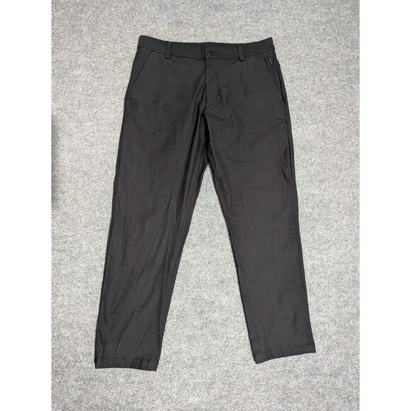 Lululemon Commission Pant Classic Mens Size 33 (34x28) Black - Picture 1 of 7